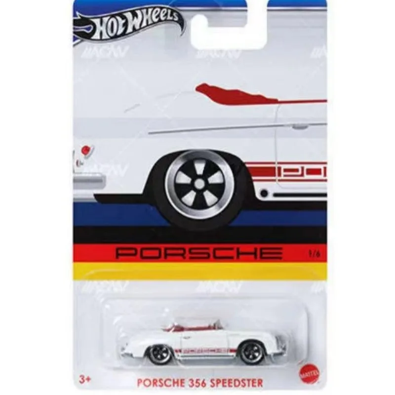 Hot Wheels Silver Label 356/911/944/935/718 1/64 Metal Die-cast Model Toy Vehicles