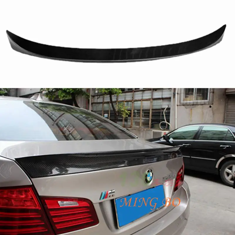 

FOR BMW 5 Series F10 F18/F10 M5 Sedan AC Style Carbon fiber Forged carbon Rear Spoiler Trunk wing 2009-2017