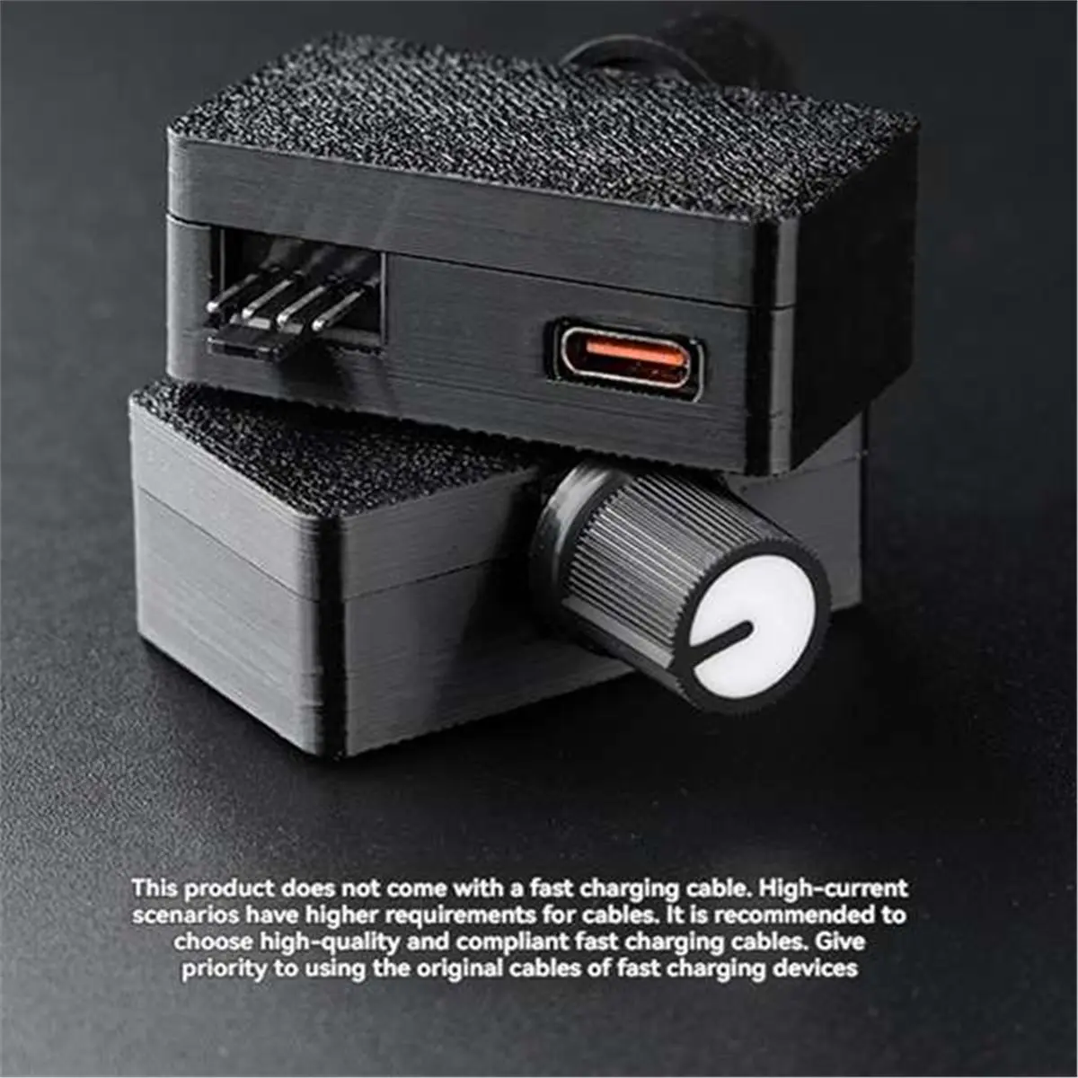 

HGHO Fan PWM Speed Controller 4Pin PWM Fan Governor TYPE-C Fast Charging Power Supply DIY Watercooling Cooler High Power