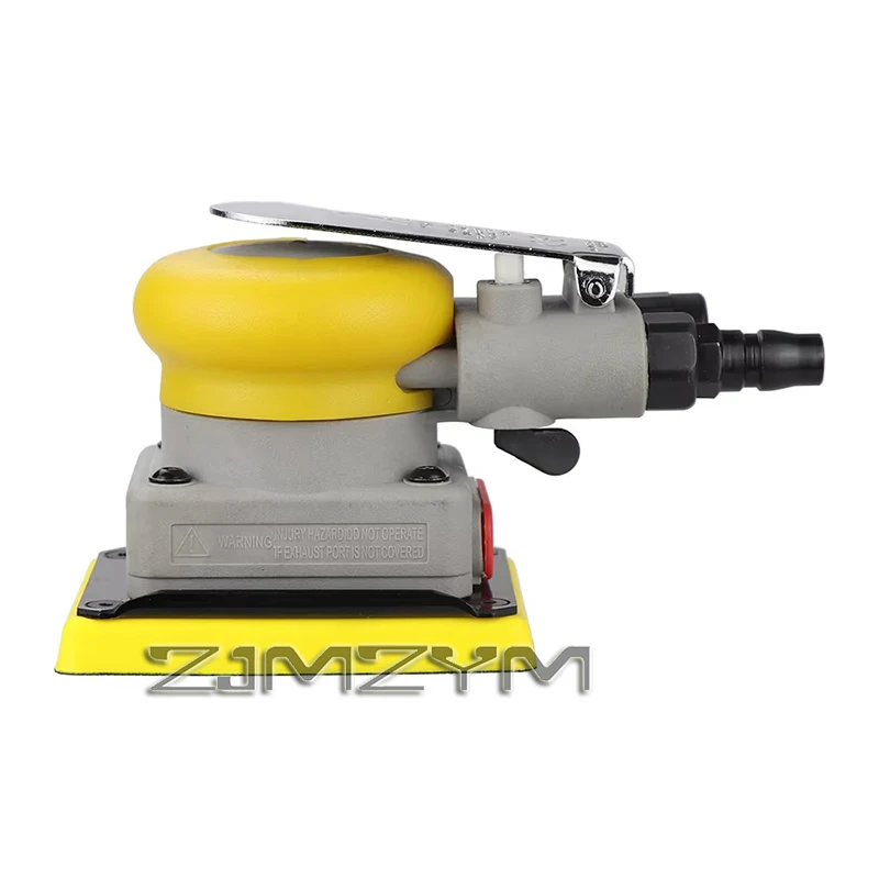 1PC Square Air Sander 75*100MM Square Pneumatic Grinder Automobile Furniture Surface Polishing Abrasive Grit Tool Accessories