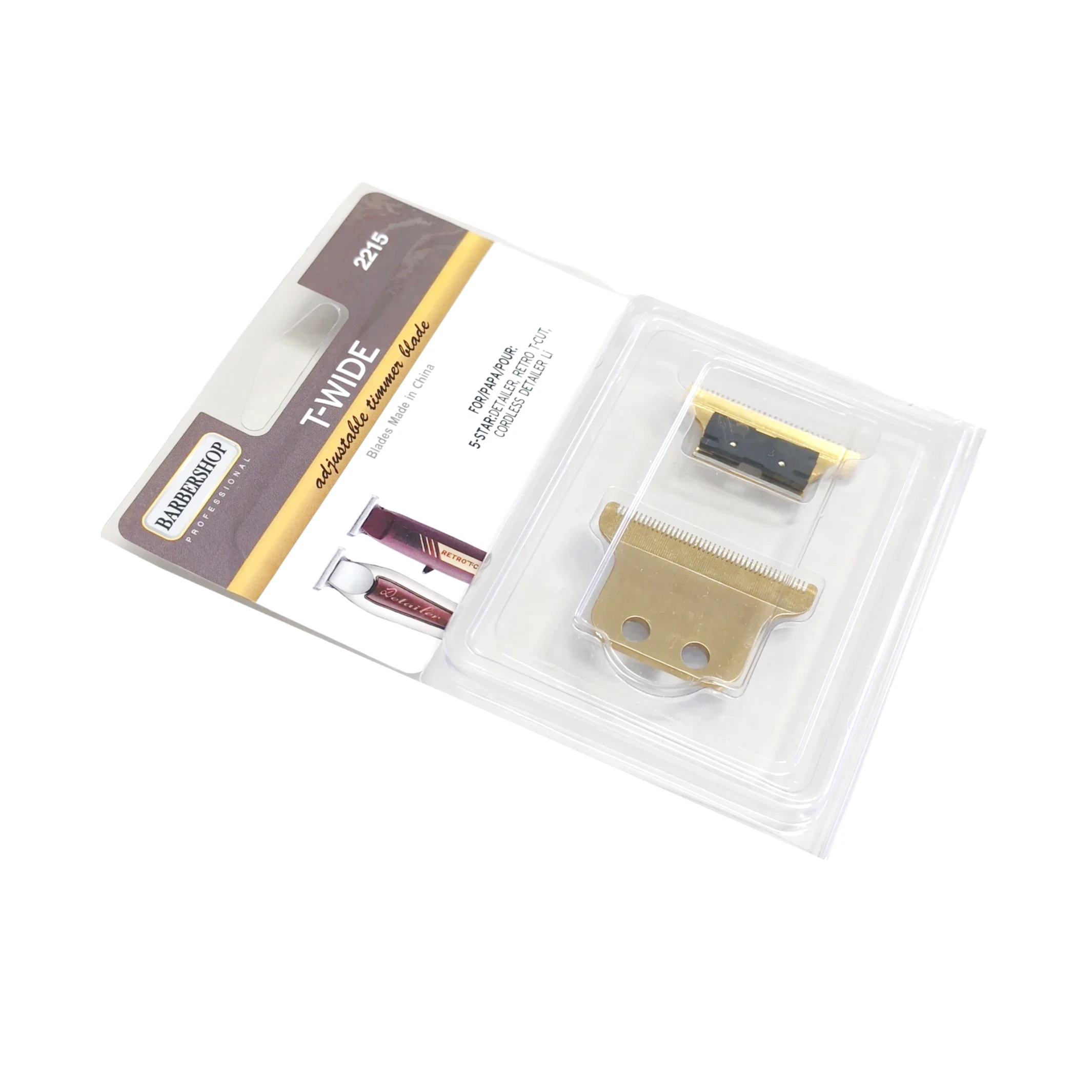 Cuchillas/Cabezales de Repuesto Anchos para Recortadora Wahl 5 Star Detailer Li 8081/8171 - Cuchilla Ajustable de Acero Inoxidable con Ajuste a Cero, 1 Unidad