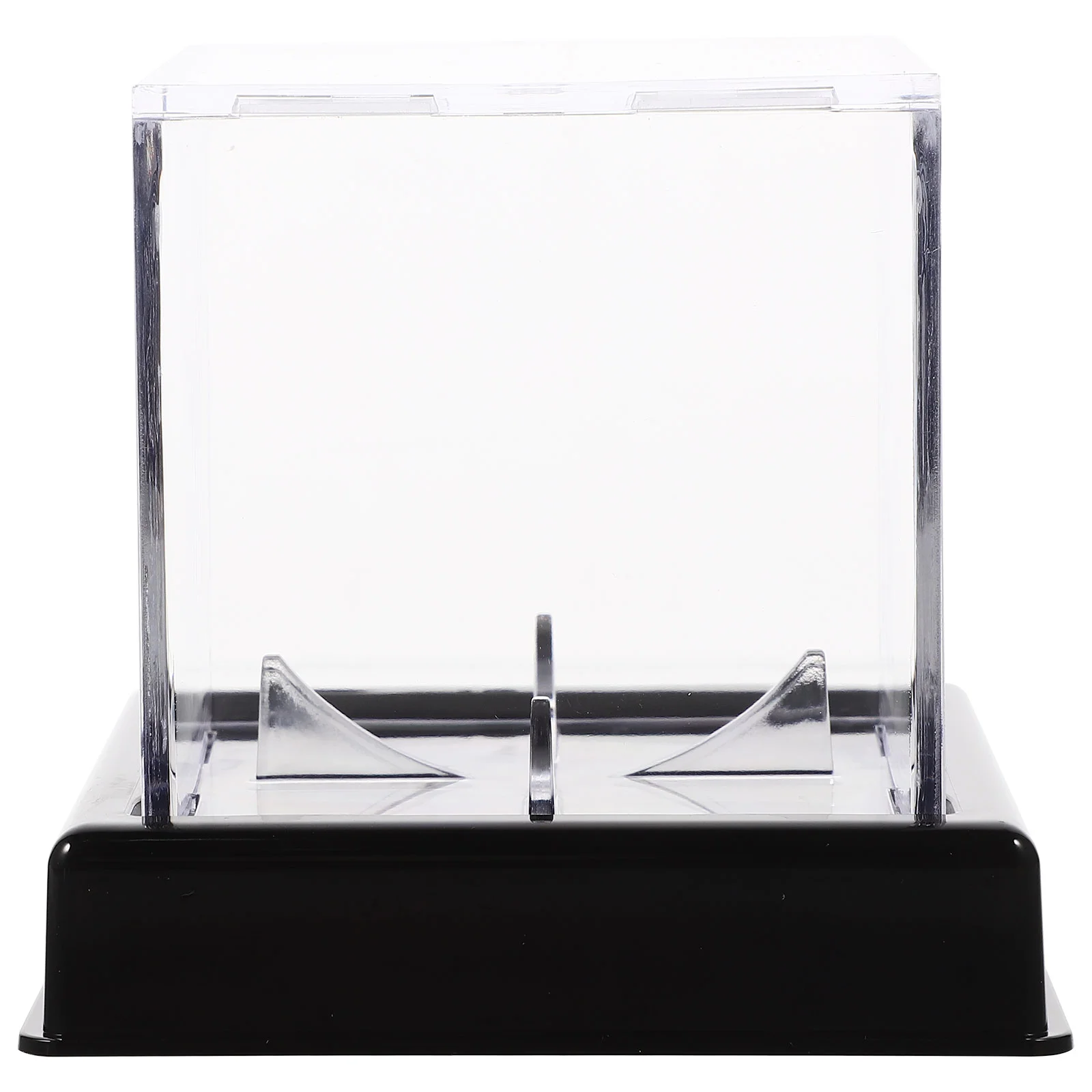 10 PCS Transparent Case Baseball Storage Football Display Case Box for Sports Collection Decorative Display Holder