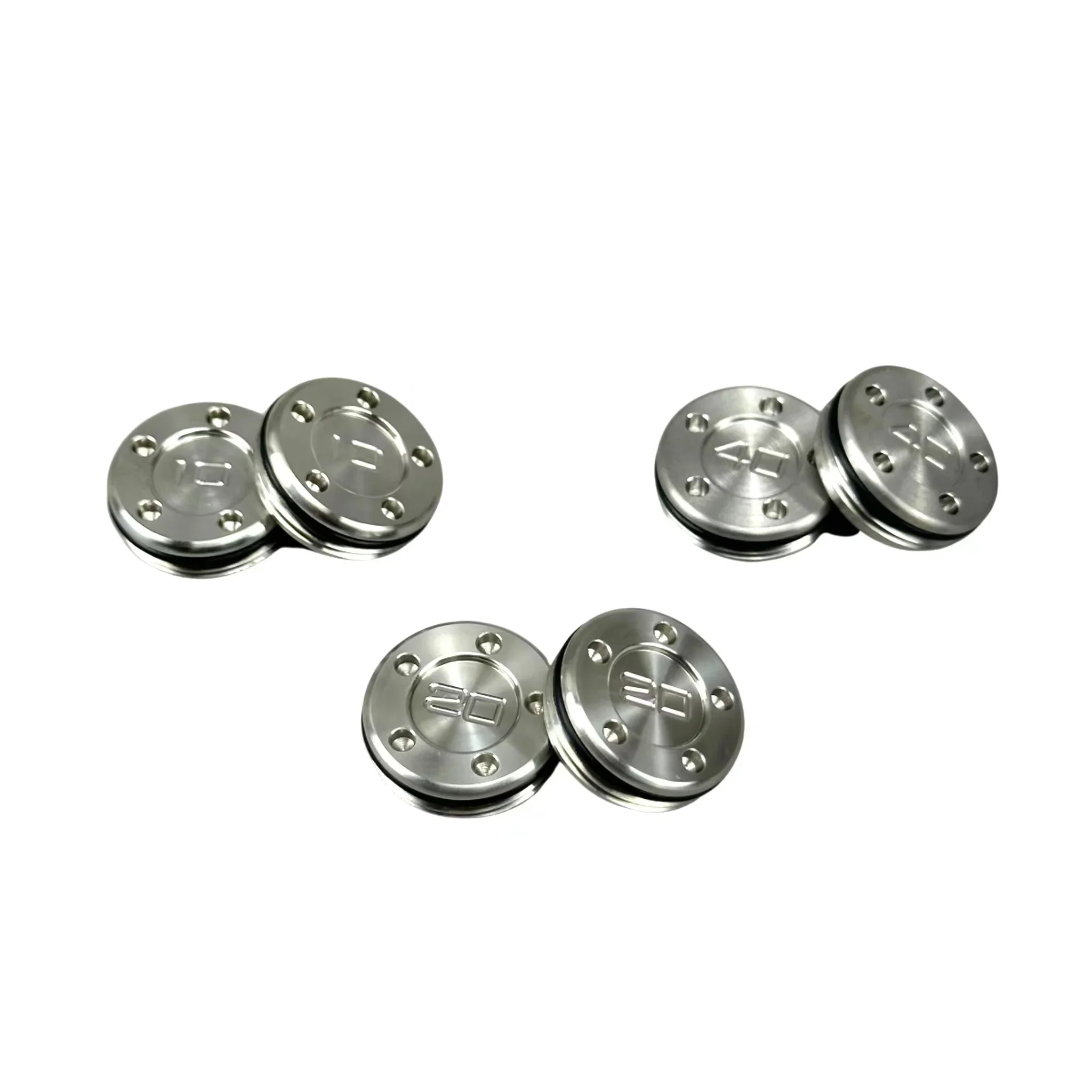 1 Pair Silvery Golf Weight Custom Putter Screws Weights Compatible with Titleist Scotty Cameron 5g/10g/15g/20g/25g/30g/35g/40g