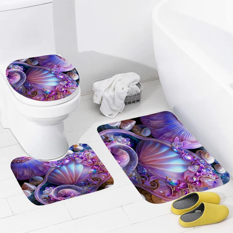 home bathroom floor mats Modern Nordic style Bath Foot mat modern bathroom accessories rug Toilet mat Bathtub anti-slip carpet