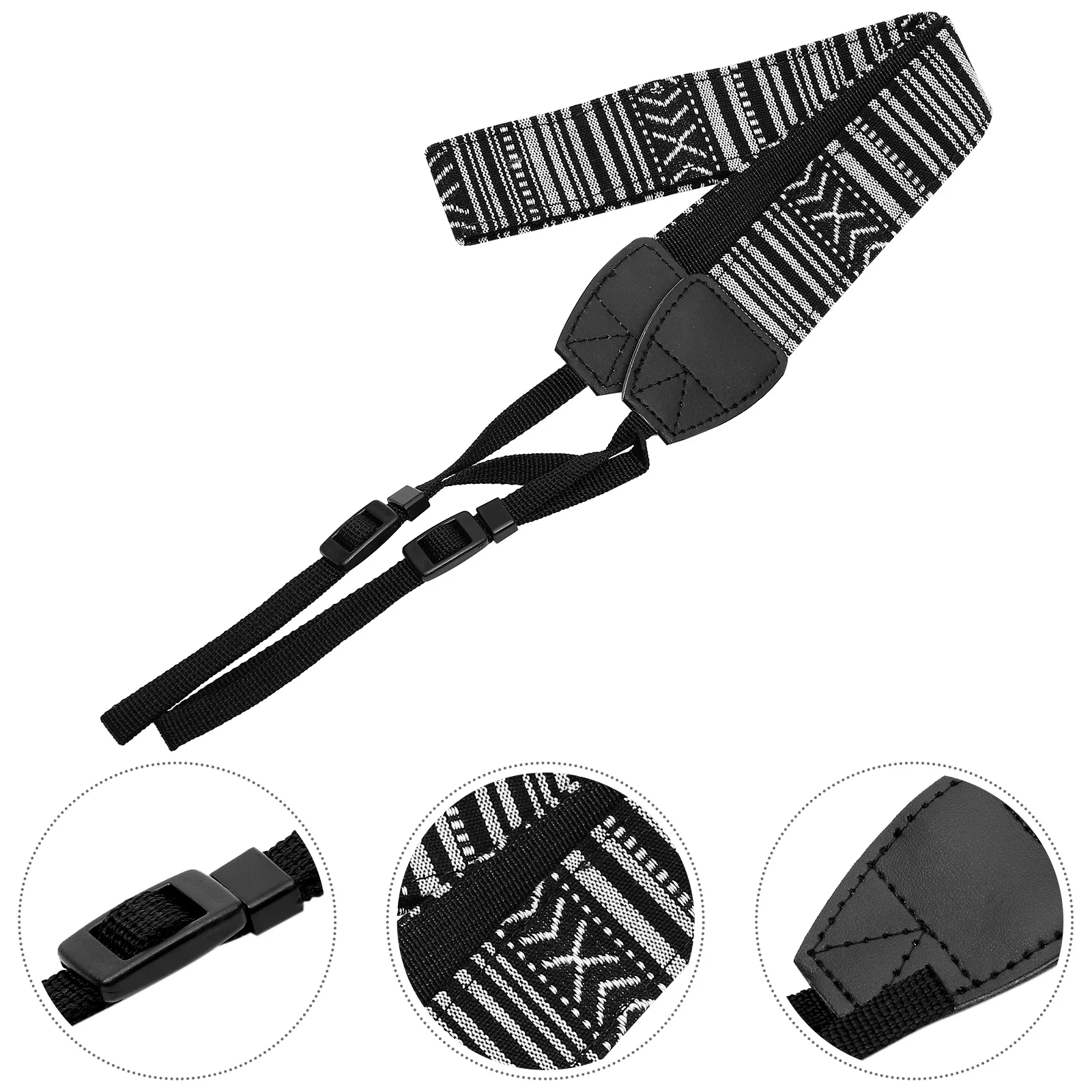 

Camera Neck Strap Shoulder Adjustable Straps Canvas Handle Travel Padded