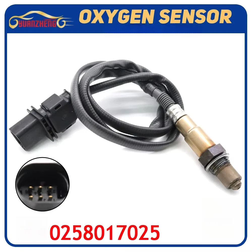 Car 0258017025 AFR O2 Lambda Oxygen Sensor For Volkswagen EOS GO LF NEW BEE TLE SEAT EXEO For AUDI A3 A4 A6 TT For SKODA SUPERB