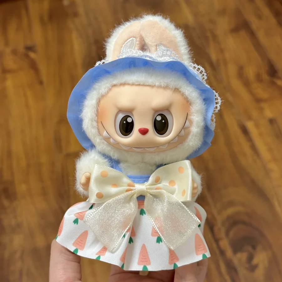 Accesorios de vestido de princesa Labubu, diseñador de moda adecuado para V1 V2 V3, colgante Labubu, regalo de cumpleaños de moda con personalidad bonita