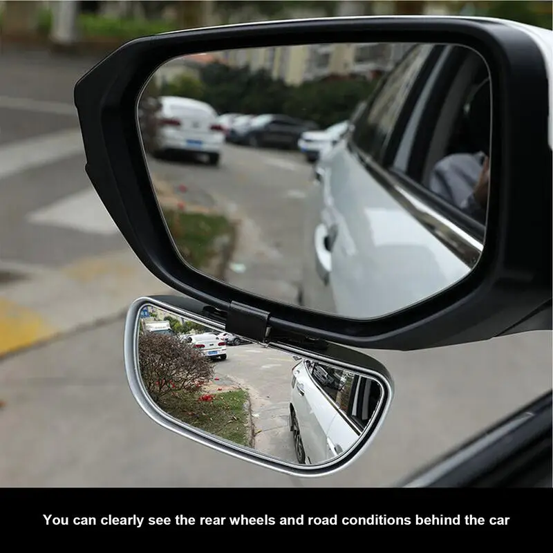 automobile rearview looking-glass Adjustable reflective wide-angle blind side mirror with enlarged mirror surface for trucks SUV