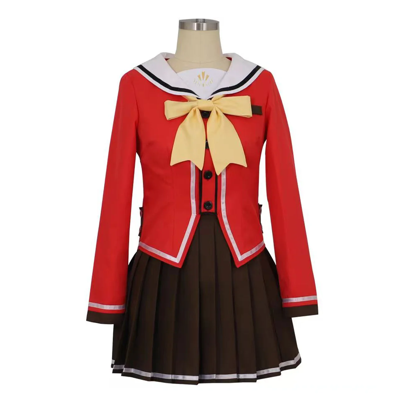 Hemixush Anime Charlotte Cosplay Tomori Nao Costume Full Set Female JK Uniform Party Suit