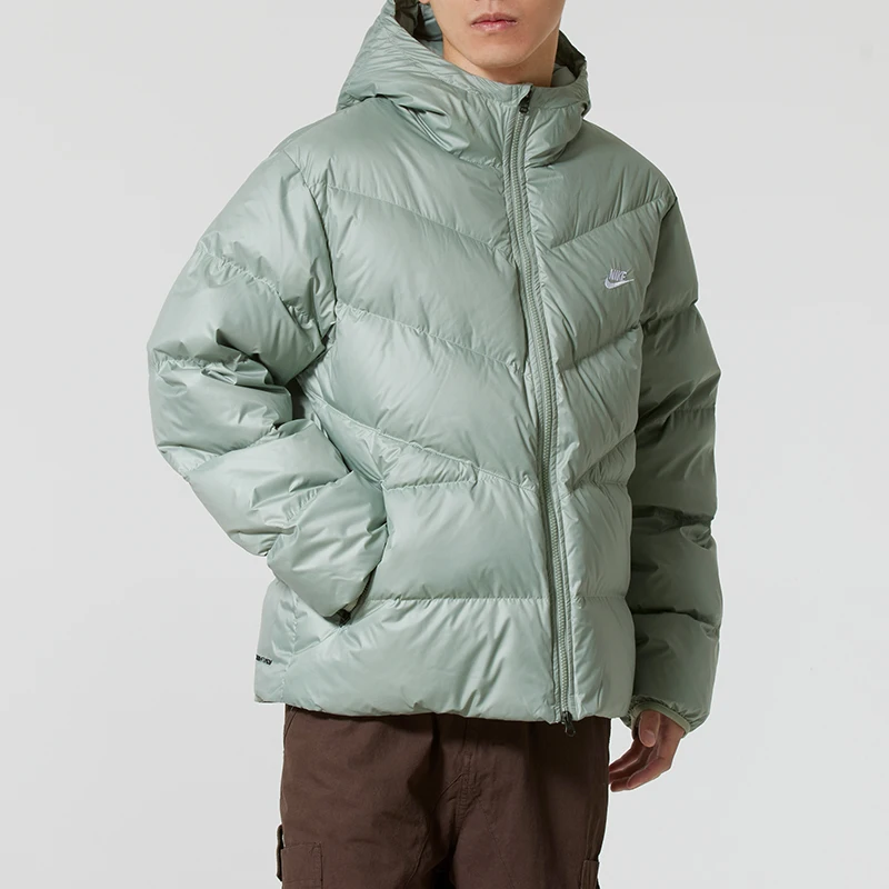 

Nike down Jacket Men's Winter Warm down Coat Trendy Fashion Windproof Casual Sportswear Hq7791-370