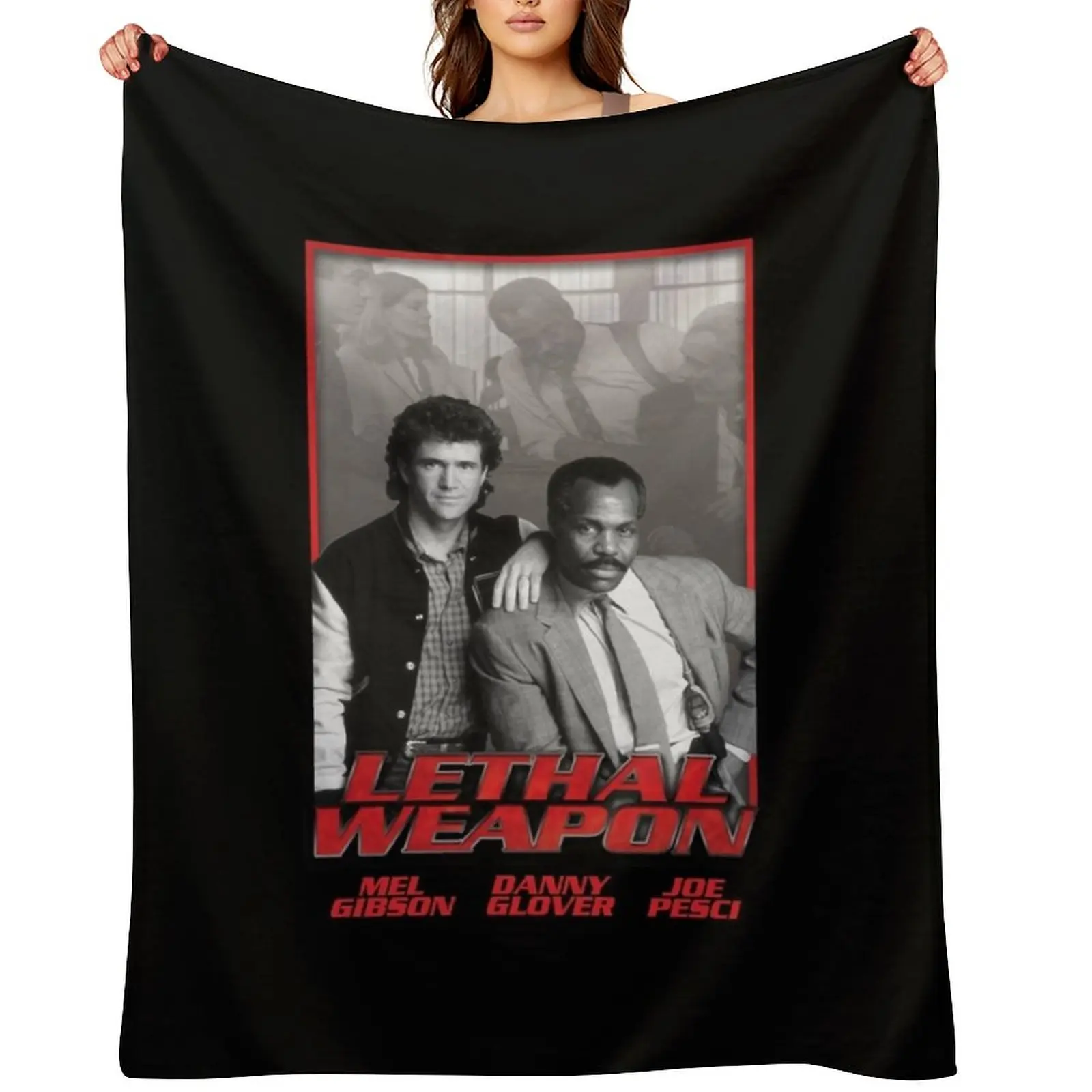 

Action Movie American Police Motivational Lethal Weapons Gifts Movie Fans Throw Blanket Luxury St Flannel Fabric Blankets