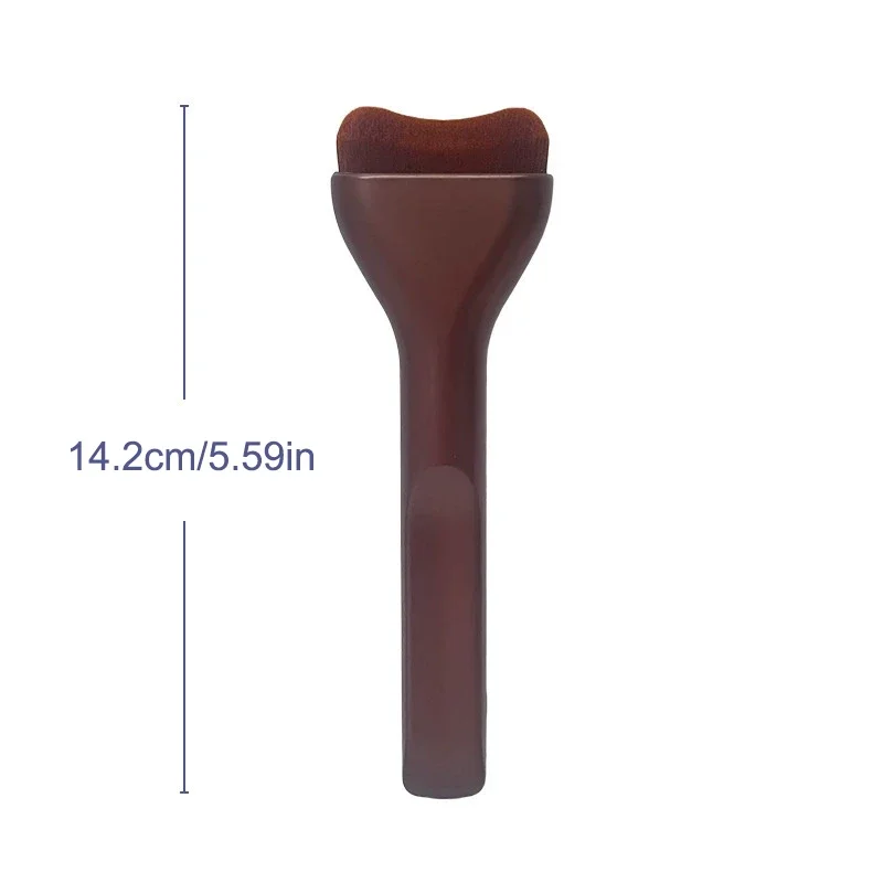 Juego de brochas de maquillaje para base, cepillo ultrafino para máscara superior para crema líquida, herramienta de belleza cosmética