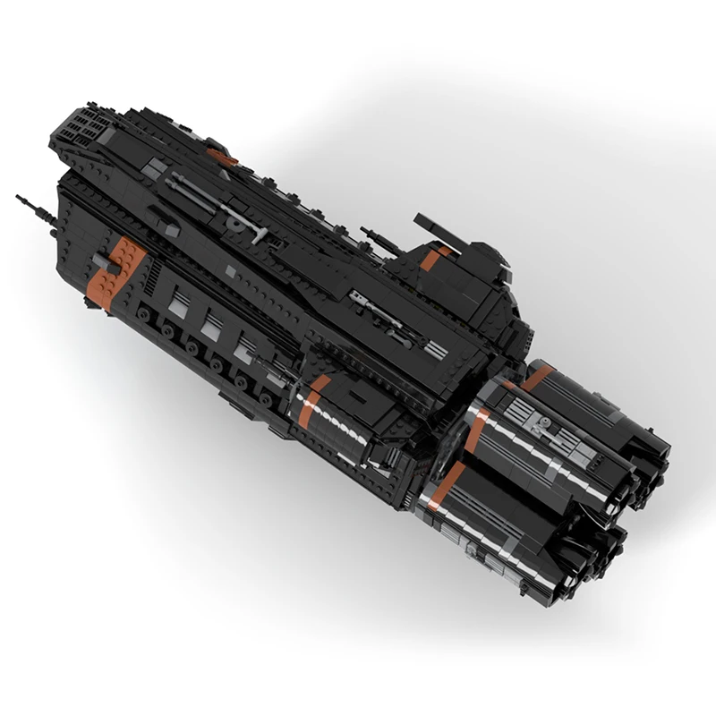 MOC-93274 MCRN Scirocco Mid Scale Corvette-Class Light Frigate Building Blocks Toys from Sci-Fi TV Series The Expanseed