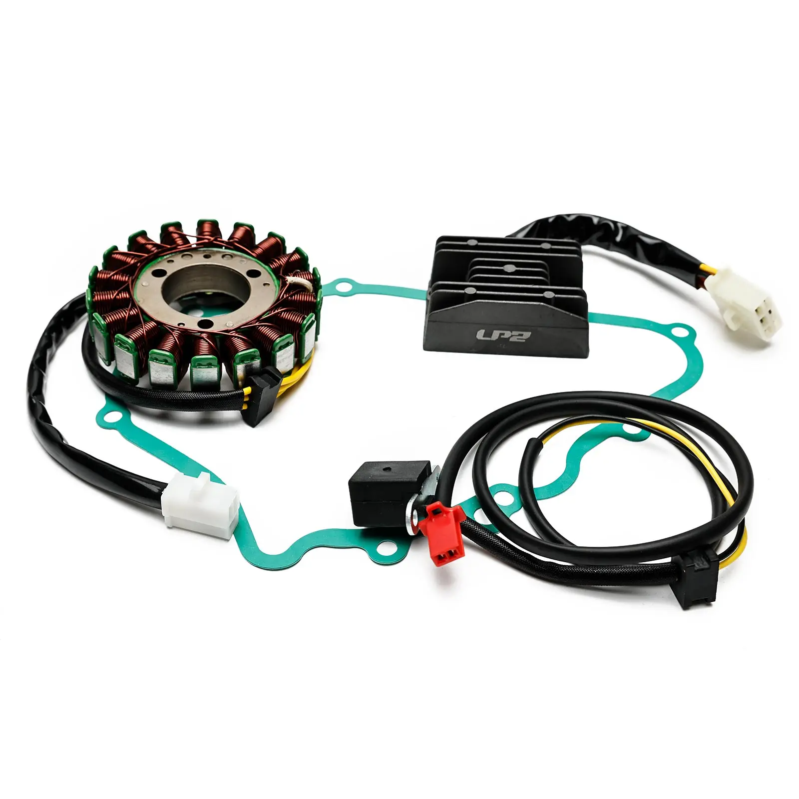 

Artudatech Stator + Voltage Rectifier + Gasket For Kawasaki Ninja 500/R GPZ 400 500 S 88-09