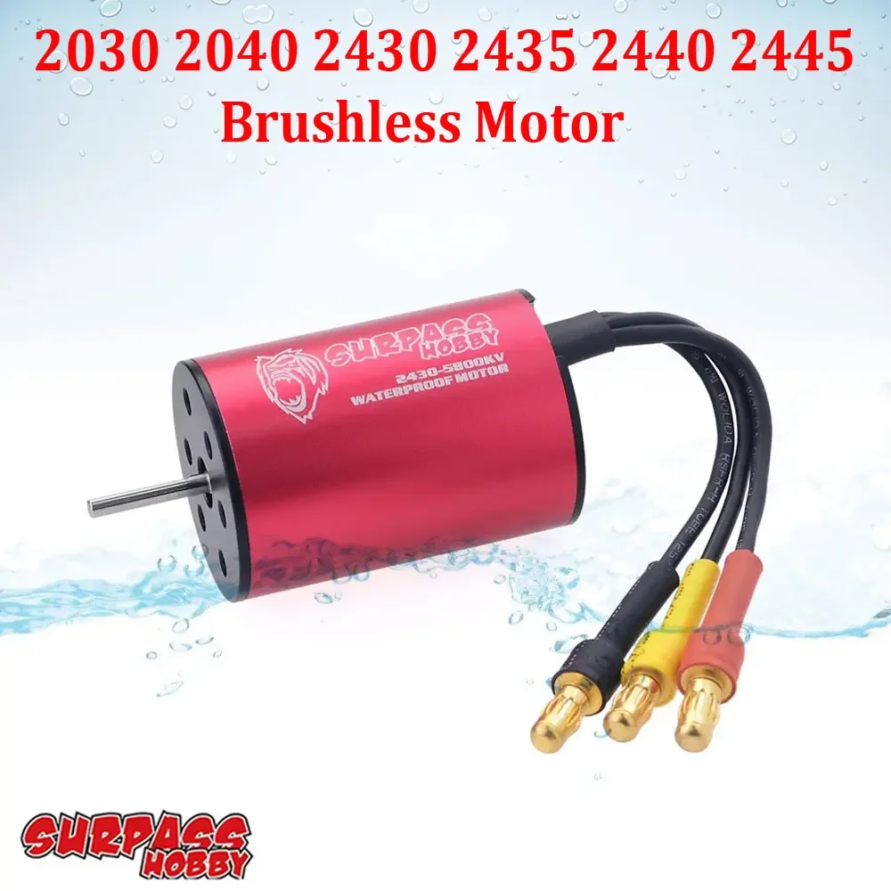 

SURPASS HOBBY 2040 KK Waterproof Series Brushless Motor for Wtloys 1/12 1/14 1/16 1/18 1/20 RC Car