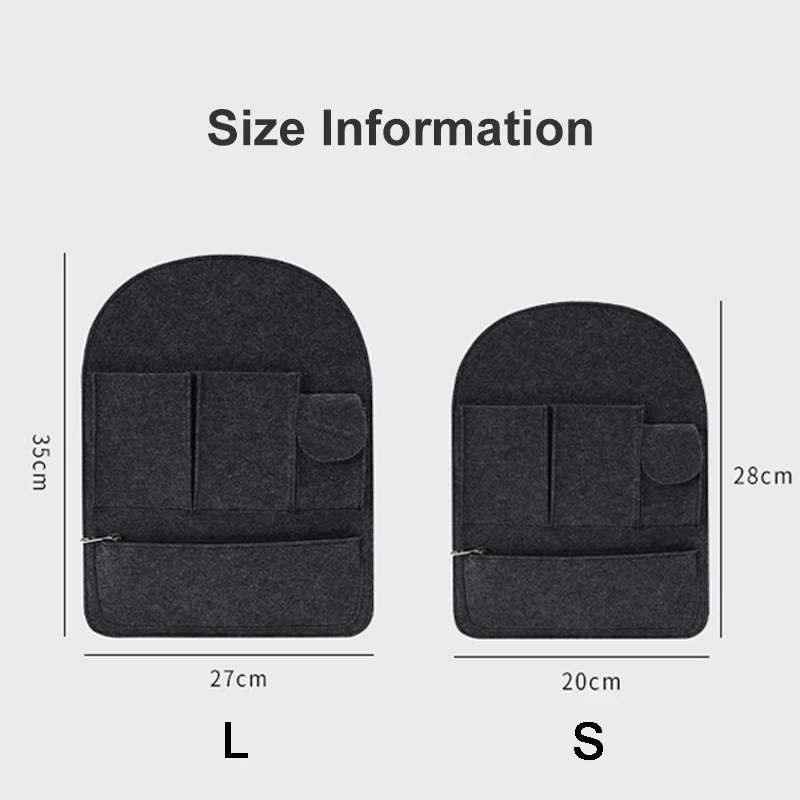 Felt Inner Liner Expand Storage Space Upgrade Accessories For MCM Backpack Travel School Bag Organizer Sorting Lining Pocket