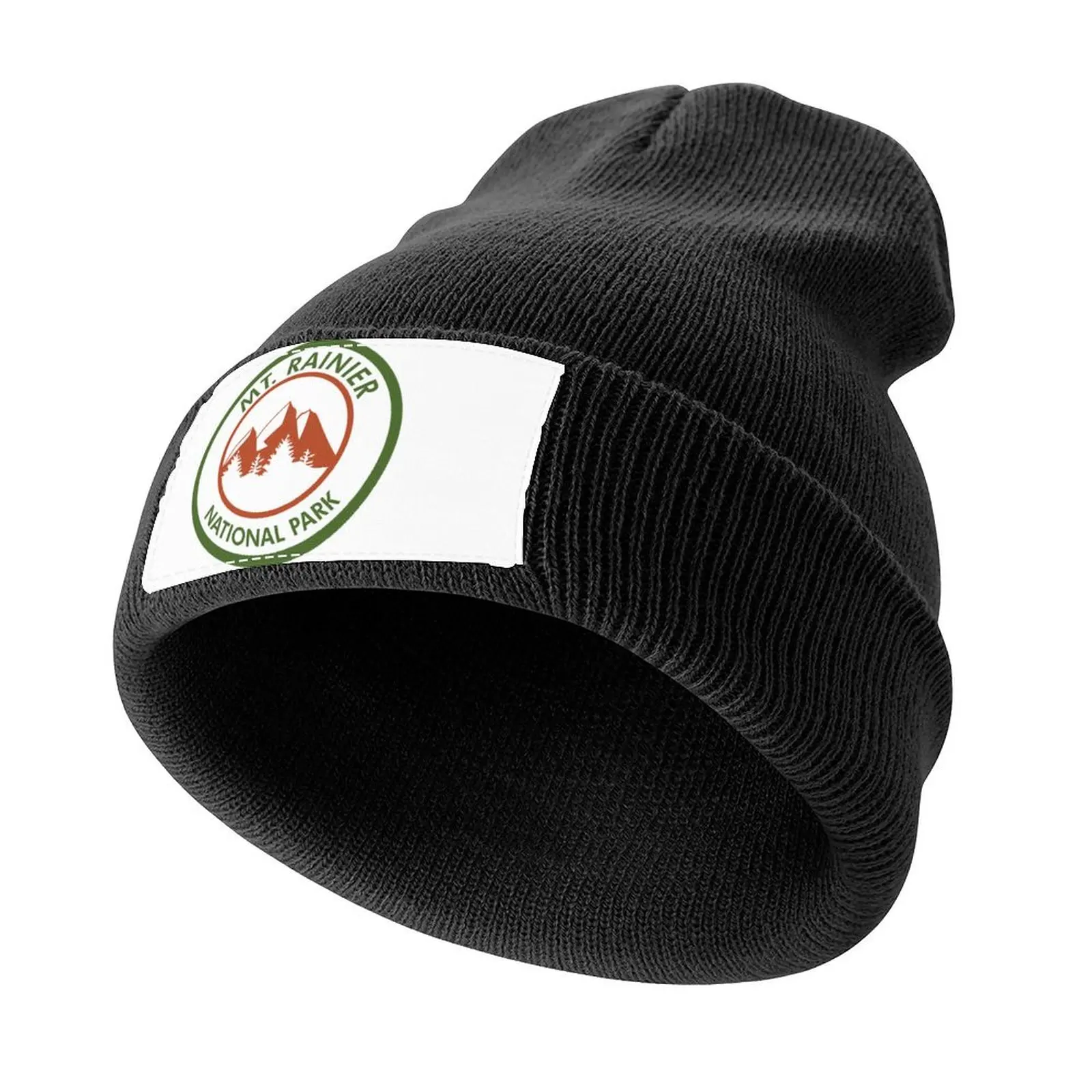 Mt. Rainier National Park Knitted Cap custom Hat Hat Luxury Brand Ladies Men's