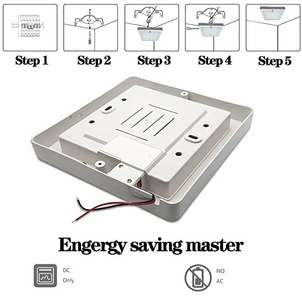 Interior do teto lâmpada LED para carro, luz de teto, luz de cúpula, Motor Homes, caminhões, caravanas, ônibus, barcos, autocaravanas, RV, 9W, 12V,