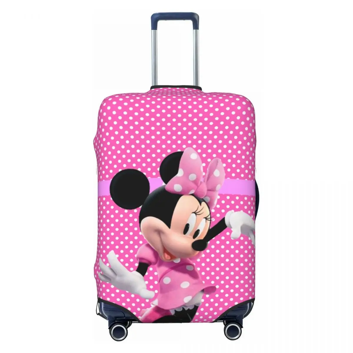 

Эластичный защитный чехол для чемодана с изображением Микки Мауса, подходит для чемоданов 18-32 дюймов.