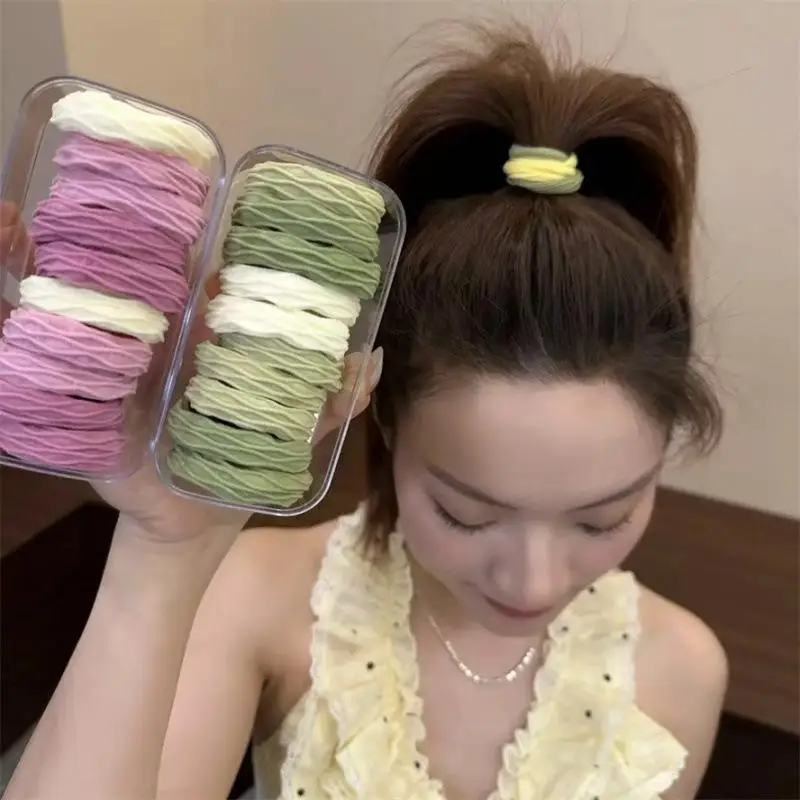 

20Pcs High-Elasticity Hair Ties For Women Minimalist Hair Bands Soft Stretchy Ponytail Holders Everyday Elastic Hair Accessories