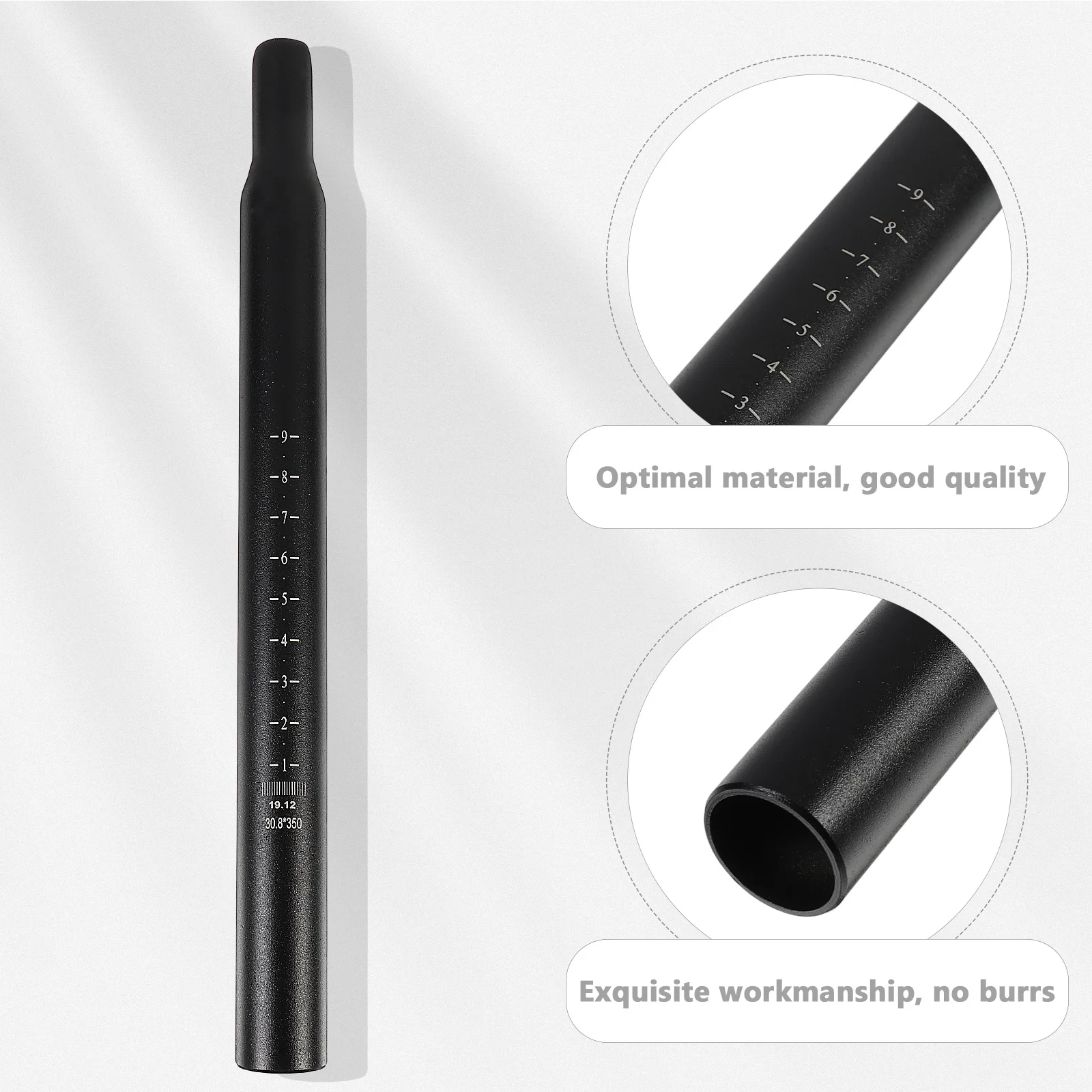 1Pcs Aluminum Alloy Bike Seatpost Durable Adjustable for Most Bikes Road Mountain Fixed Gear Bicycle Accessories