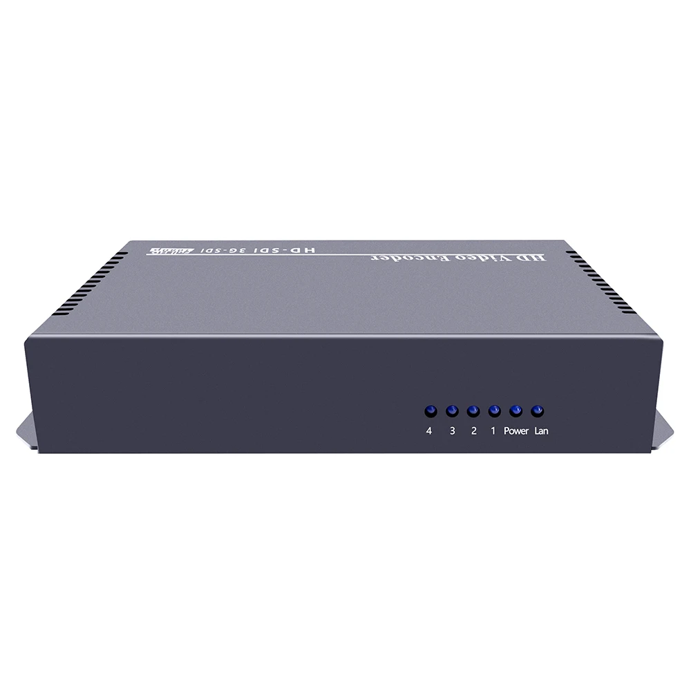 

ISEEVY 4 Channels H.265 H.264 SDI Video Encoder for IiPTVed Live Stream Support RTMP RTSP UDP HTTP and Facebook YouTube WOWZA