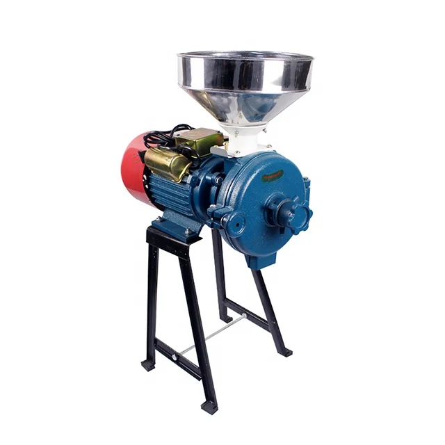 Electric Wheat Flour Mill Electric Rice Grinder Machine For Home Commercial Industrial Grain Mill