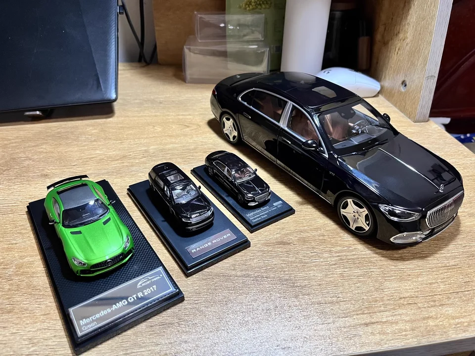 1/43 Bijna Echte Auto Model Mercedes Benz AMG-GTR AR Legering Model Auto Simulatie Kamer Display Auto Model Jongen Aangepaste Speelgoed gift