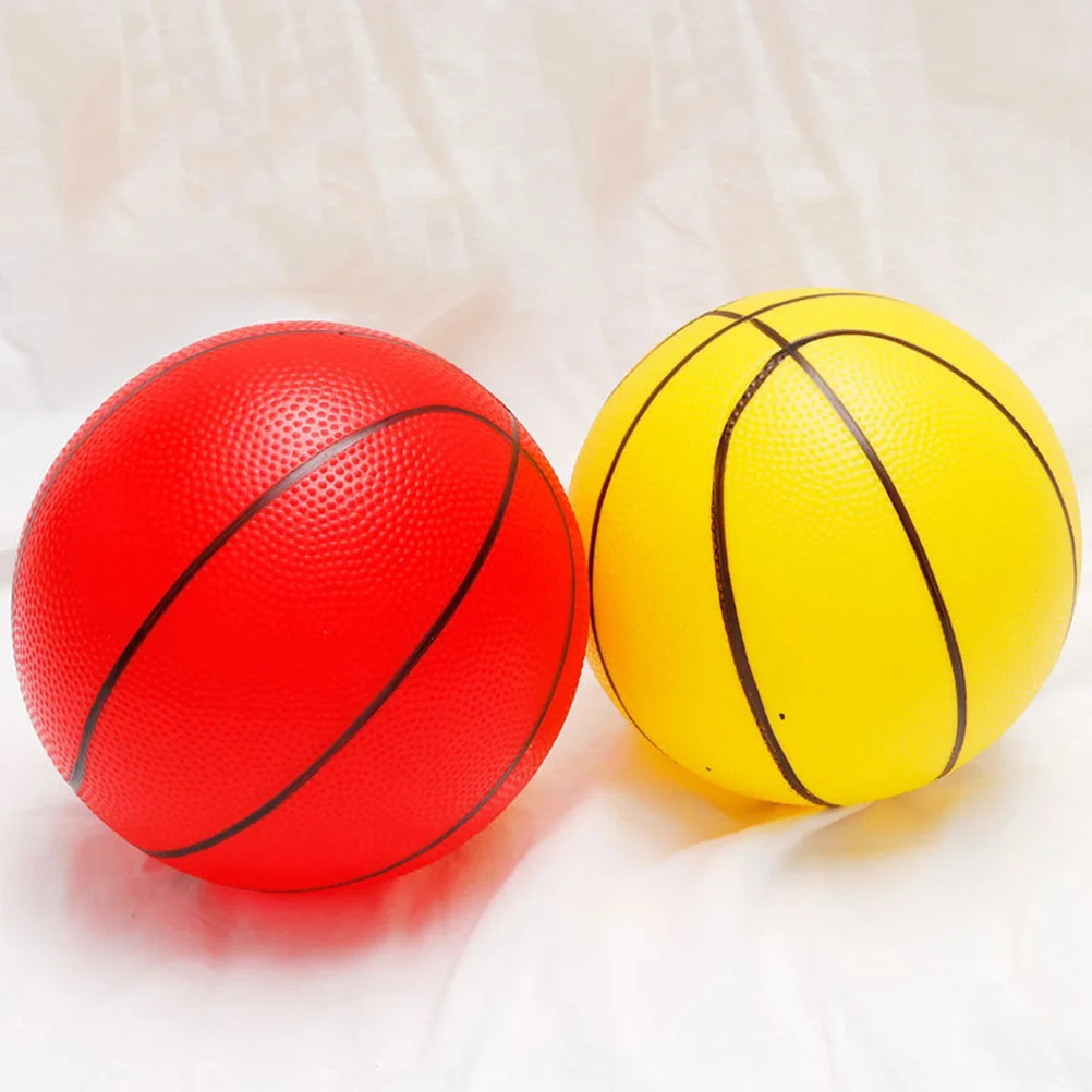 3 pçs piscina basquete 9 Polegada engrossado pvc bola brinquedos leves crianças esportes jogar brinquedo de basquete