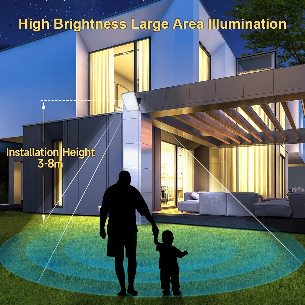 プロ仕様屋外テニスコートLED投光器100W 200W IP66防水PIRモーションセンサーアルミ製高品質ライト