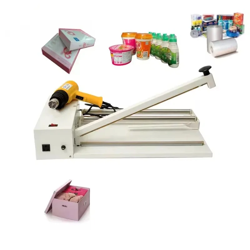 SKA-300/SKA-450/SKA-600 Hand Type Impulse Sealer Heat Bag Sealing Machine with Heat Shrink Gun By Optional