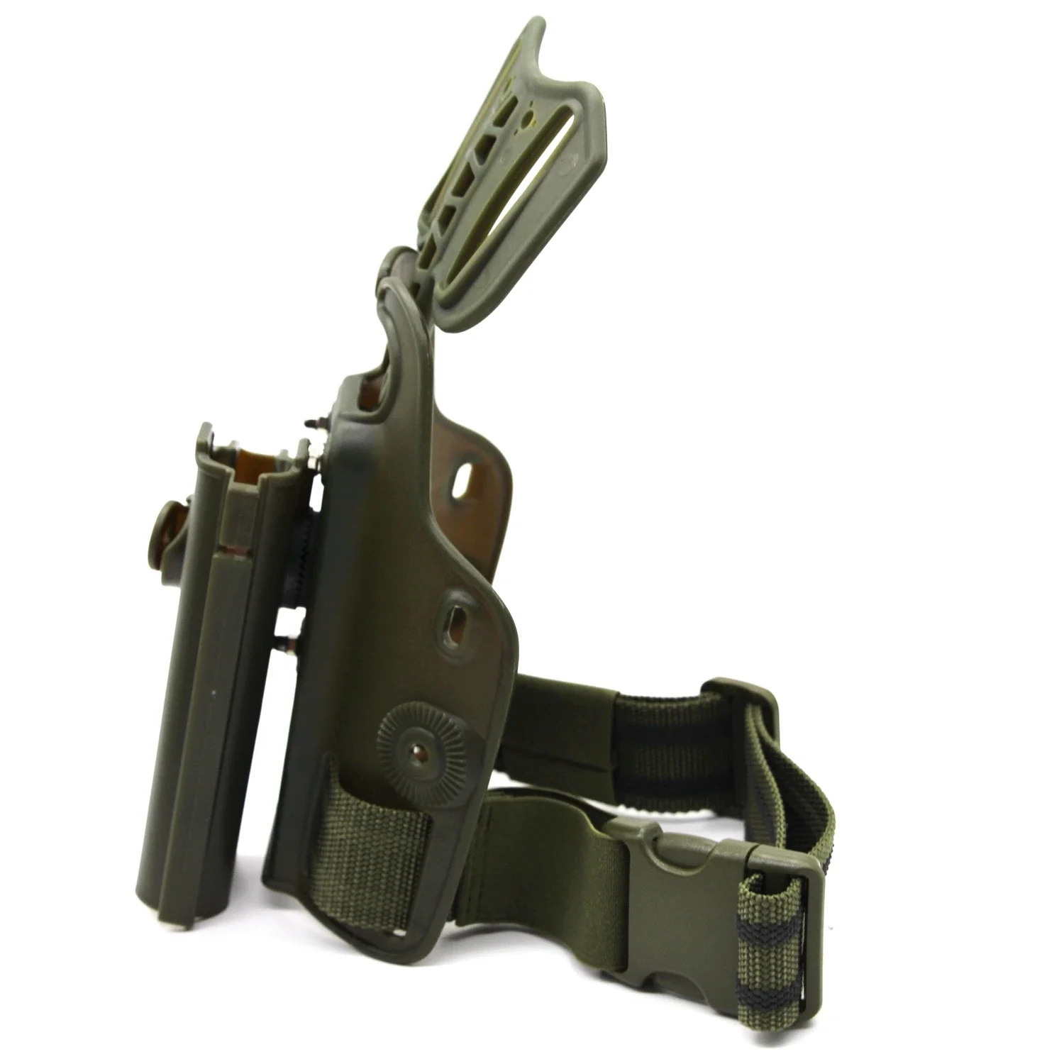 Funda táctica muslo Colt 1911 – Pistolera para mano derecha - imagen 2