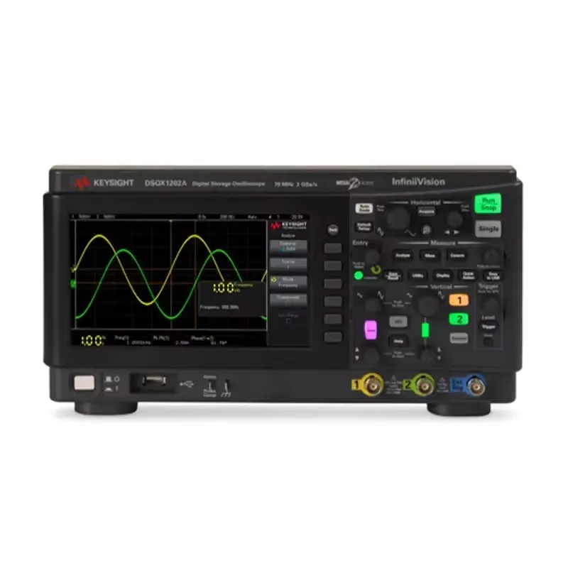 Keysight Bandwidth 70MHz 2 analog channels DSOX1202A oscilloscope