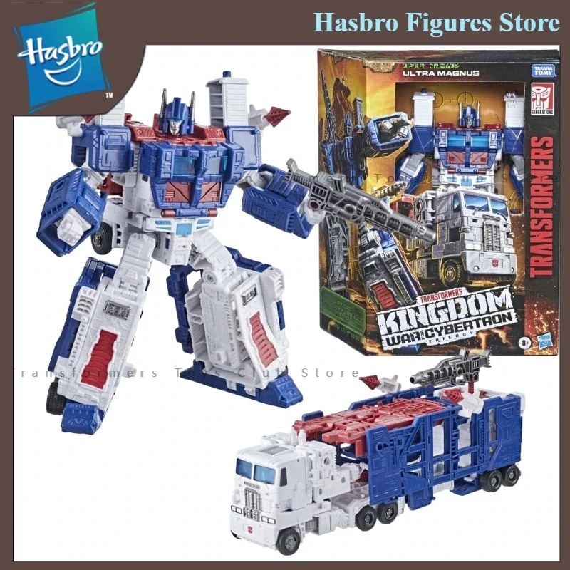 In Stock HASBRO Transformers War for Cybertron Trilogy Kingdom WFC-K20 Ultra Magnus Action Figures Gift Hobbies