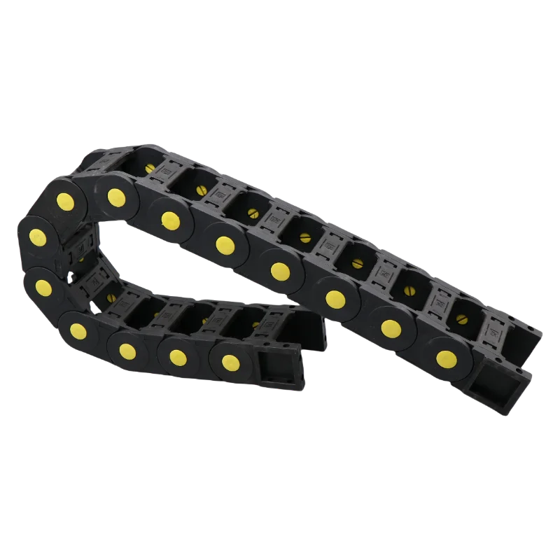Bridge Type 2 Pcs Towline 35*75mm R100 Cables Water Pipe Air Pipe Chains for Machine Transmission  Drag Chain Each 1m Length