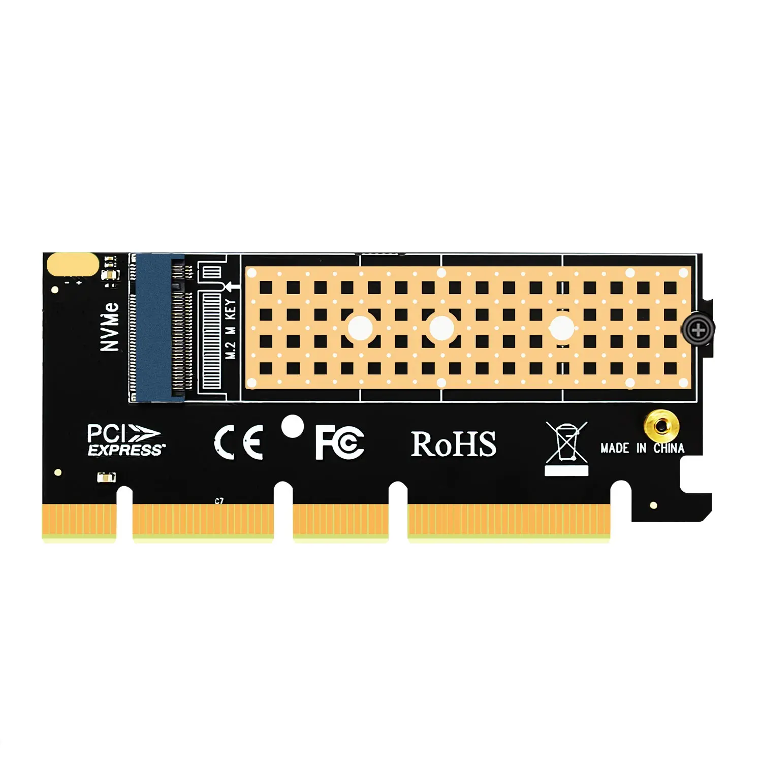 

Переходник GLOTRENDS PA05 M.2 NVMe на PCIe 4.0 X4 без кронштейна