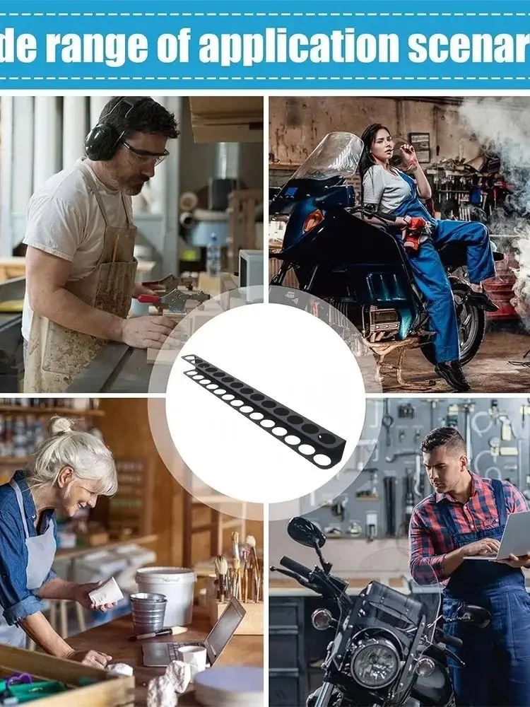 Wandmontierter Zangenhalter, Schwerlast-Handwerkzeug-Aufbewahrungsregal für Hammer, Schraubenschlüssel, Schraubendreher, Garagenwerkzeug-Organizer