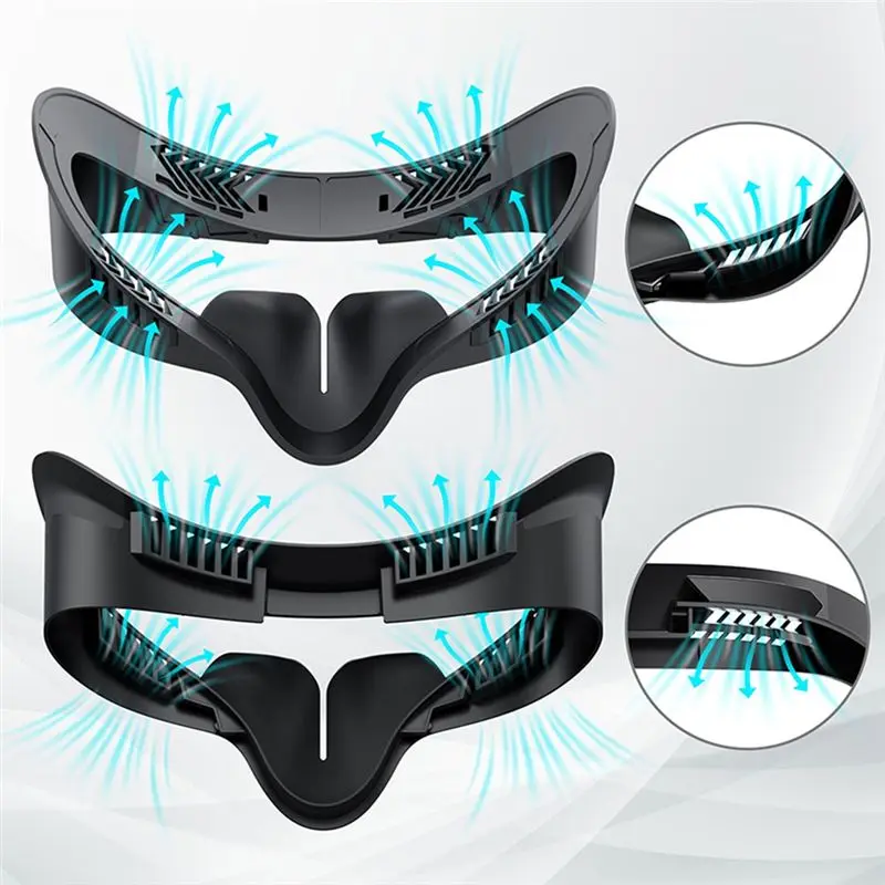 DT51 Foam Cushion Face Cover for S, Anti-Leakage Light Nose Pad Replacement VR Game Accessories