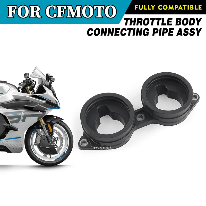 For CFMOTO 450SR Throttle Body Connecting Pipe Assembly CF400-6 SR450 Motorcycle Accessories Original Parts