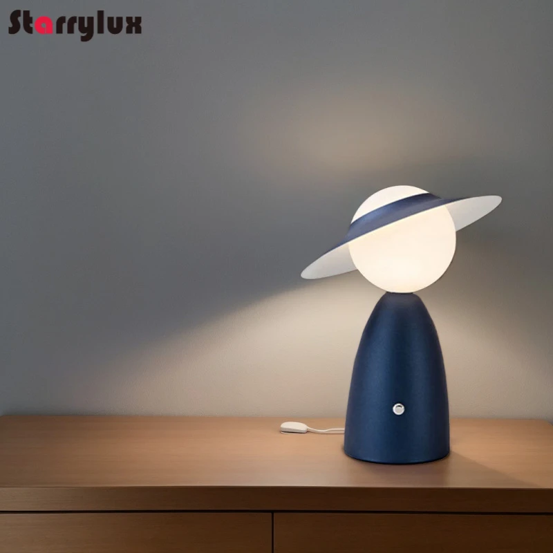 

Nordic Creative Swordsman Table Lamp Unique Restaurant Cafe Bar Study Bedroom Ambient Light Dimmable