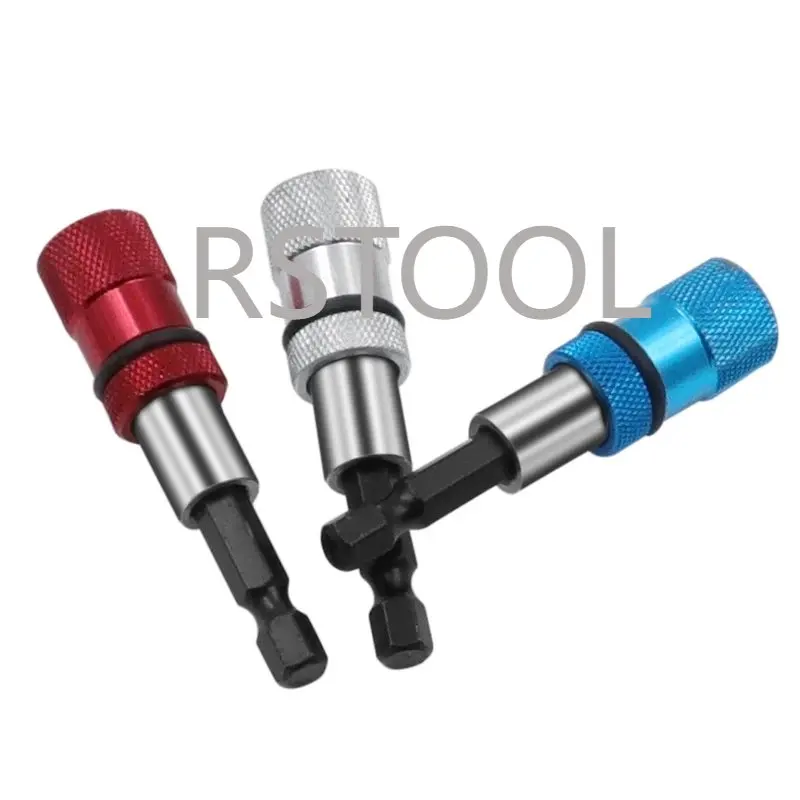 

6.35mm 1/4" Inch Hexagonal Handle Square Head Sleeve Rod Wind Batch Electric Sleeve Connection Conversion Extension Rod