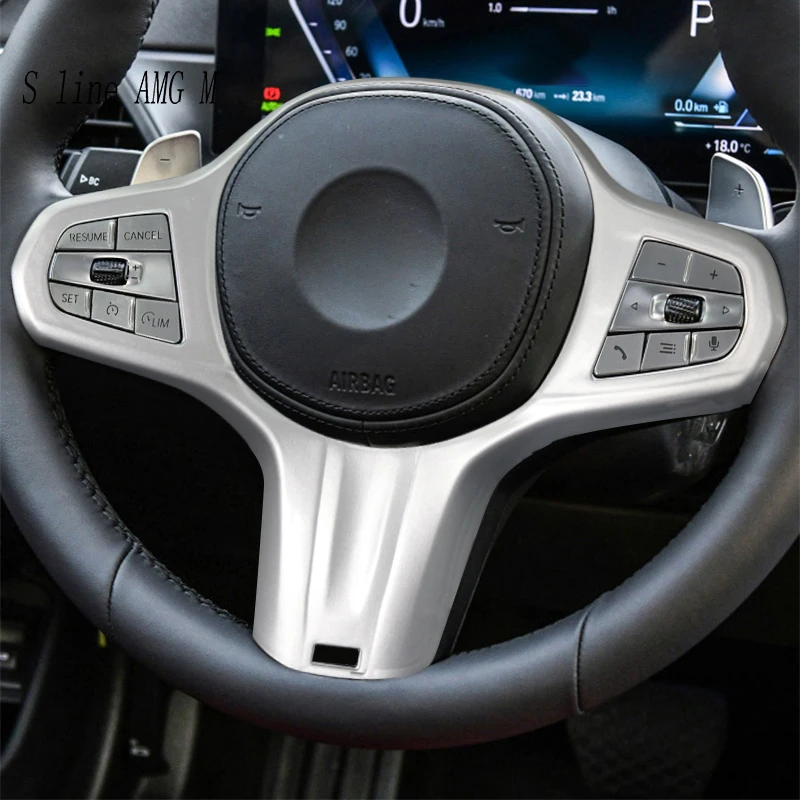 

Для BMW Z4 G29 2019-2024 автомобильный Стайлинг рулевое колесо кнопочный переключатель рамка крышка наклейка отделка из углеродного волокна аксессуары для интерьера