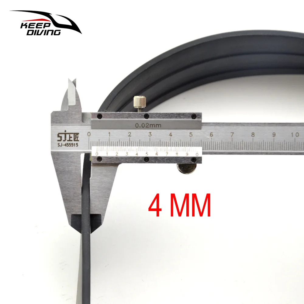1,3 M/1,5 M/1,8 M Freitauchen Tauchen Gummi Gewicht Gürtel Mit Edelstahl RQuick Release Schnalle BCD Zubehör Tauchen Ausrüstung – Detail 3