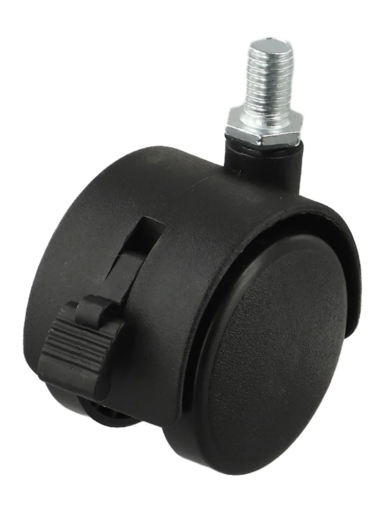 Furniture Caster Wheels Plastic Swivel Caster Quite Roller Wheels For Platform Trolley Wheels Household Accessories Furniture