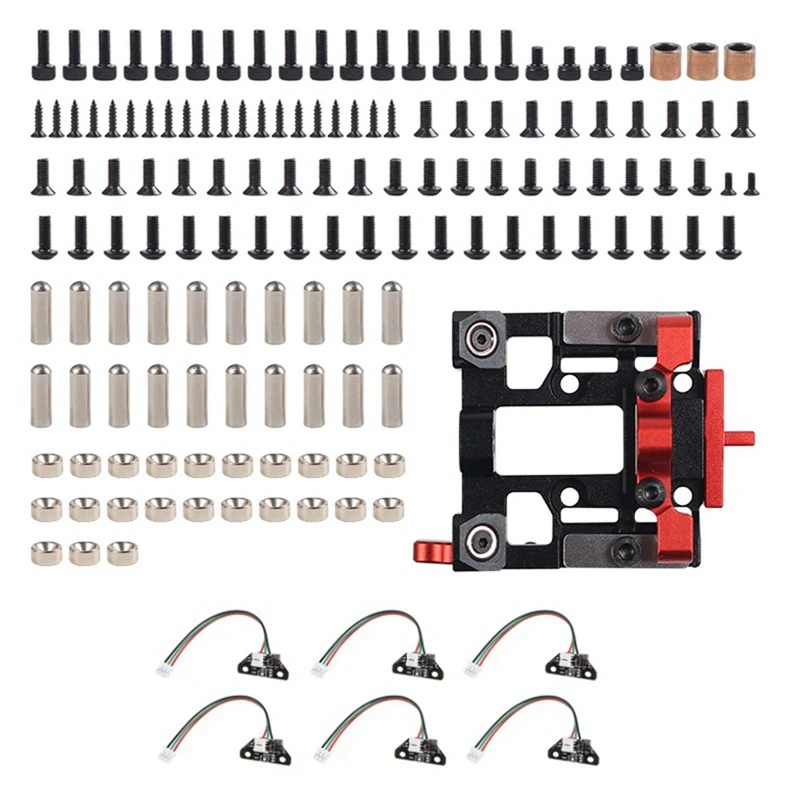 Stealthchanger CNC Shuttle Kit Extruder Head Switching Tool With 6Pcs TAP PCB Module For Vorons