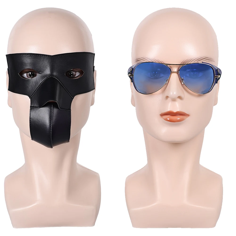

Adult Men Metamorpho Eyewear Mister Terrific Masks Headband Eyeglasses Headwear Halloween Carnival Cosplay Costume Accessories