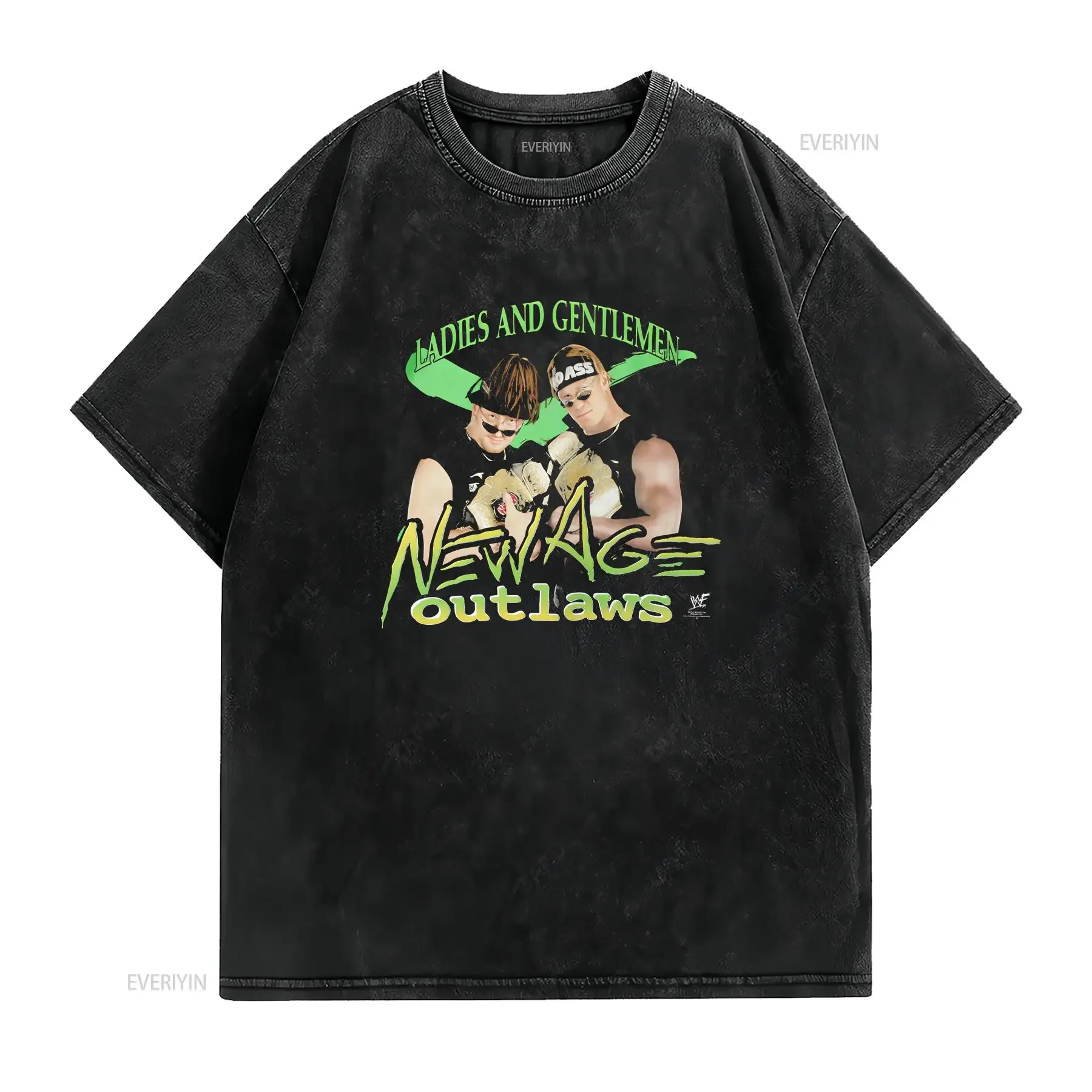 NEW AGE OUTLAWS LADIES AND GENTLEMEN T Shirt All Size S to 5XL BC696 vintage Washed Soft graphic Stylish streetwear