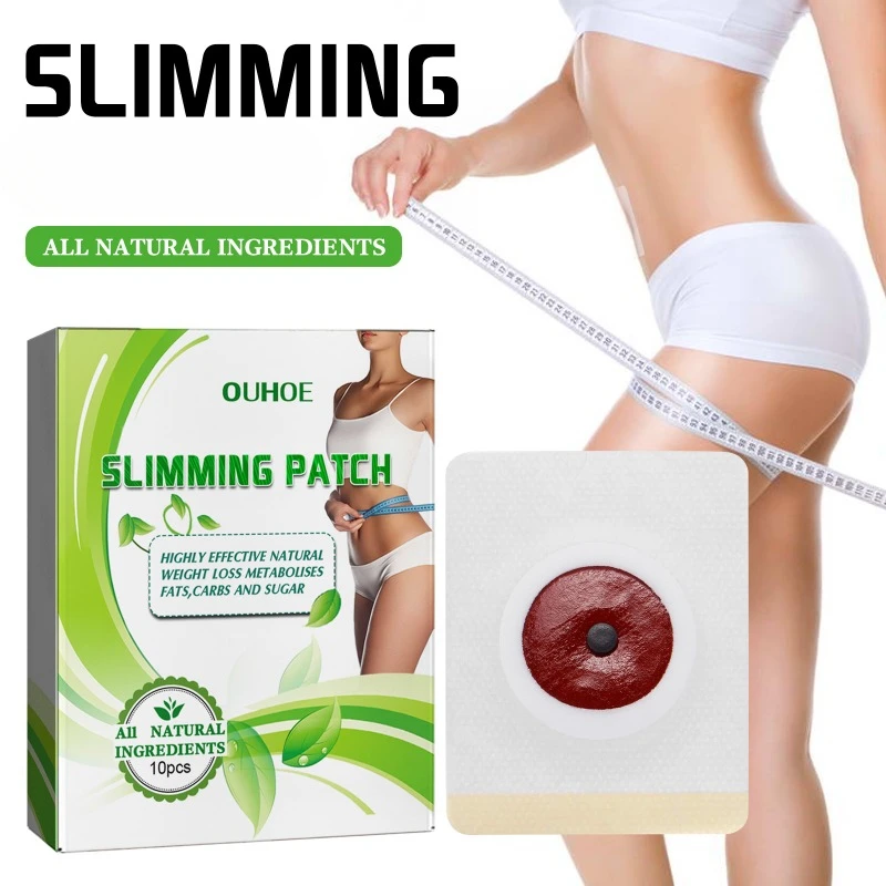 

Herbal Belly Slimming Patch Fast Burning Fat Lose Weight Detox Abdominal Navel Sticker Body Shaping Thin Thigh wasit Firming