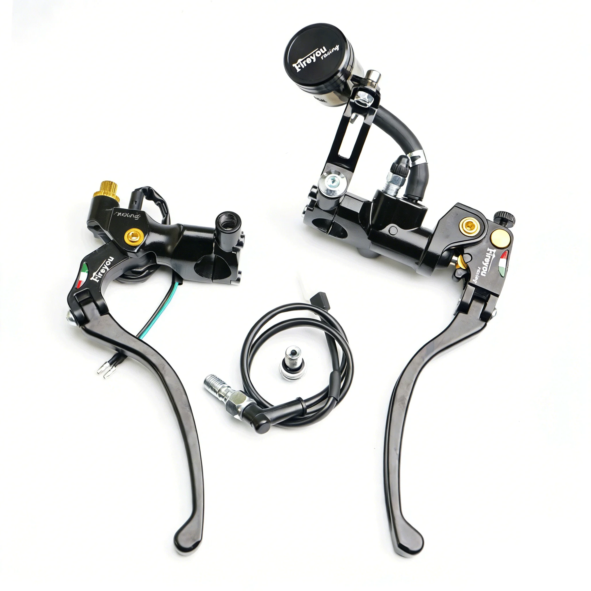 

Motorcycle Brake Cutch Master Cylinder Lever Line Perch Clutch Universal 18RCS 22mm for Honda Yahama Suzuki Aprilla beneli Moto