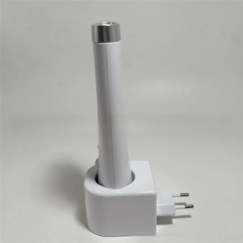 AED6-4 In 1 Motion Sensor Wall Light, Power Off LED Night Light Flashlight, Rechargeable Emergency Flashlight EU Plug